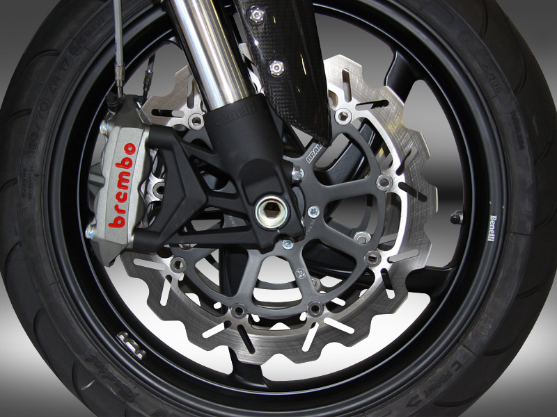 Béquille Avant Pour Moto Benelli TnT R 160 2011-2012 - Lève Moto Sous Fourreaux De Fourche